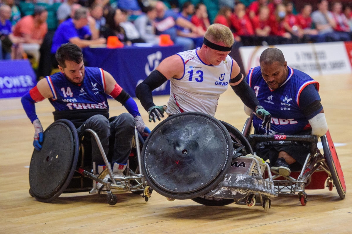 France become team to beat at 2022 Wheelchair Rugby World Championship